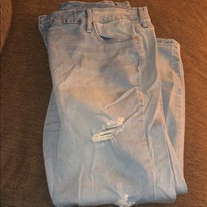 Boutique plus ankle jeans